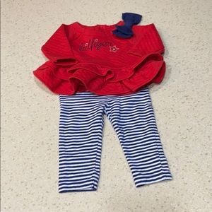 Tommy Hilfiger baby girl outfit 3-6 months